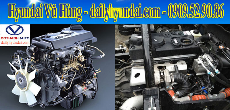 dong co xe tai 8 tan hyundai hd120Sl