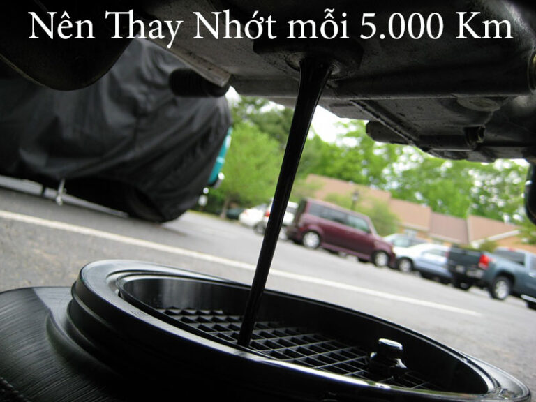 hướng dẫn thay nhớt đúng cách