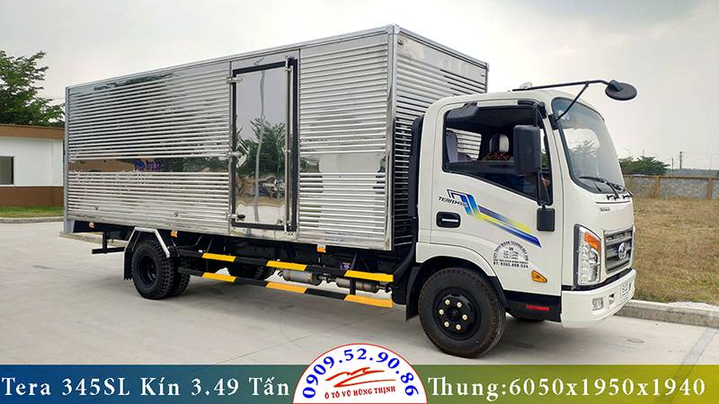xe tải 3t5 thùng dài 6m2