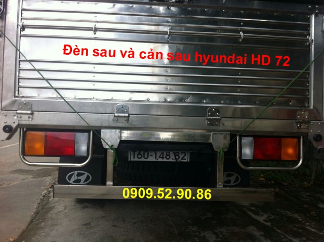xe tai hyundai hd72 thùng inox