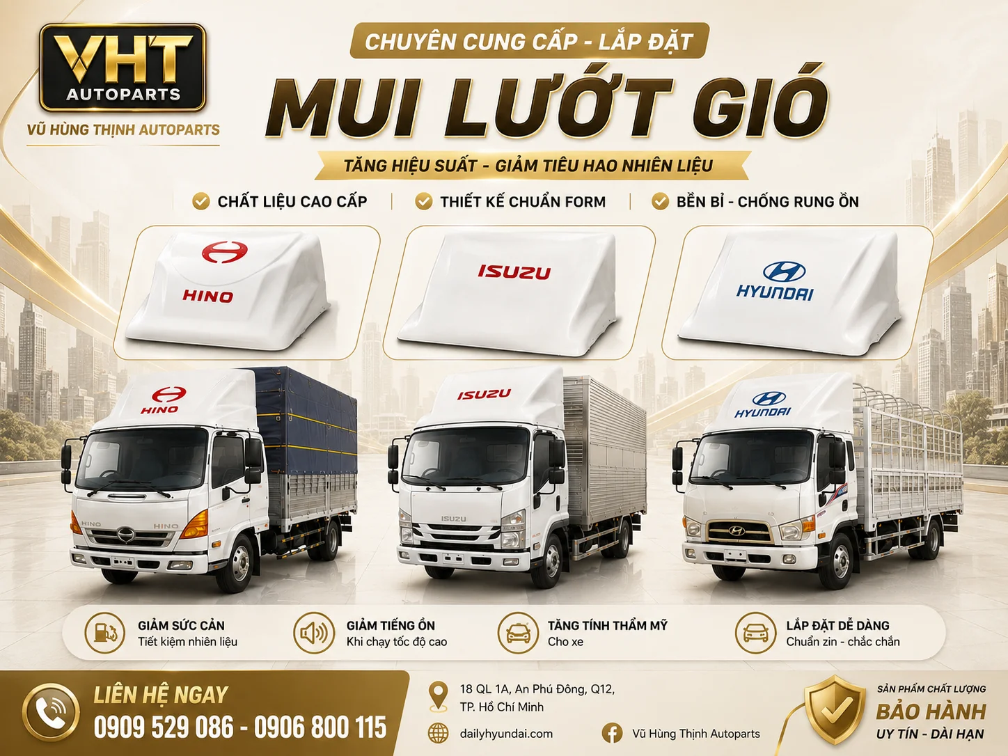 mui-gio-xe-tai (2) Phụ Kiện Xe Tải